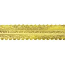 Picture of GOLD COLOURED EMBOSSED CAKE BAND - 51MM